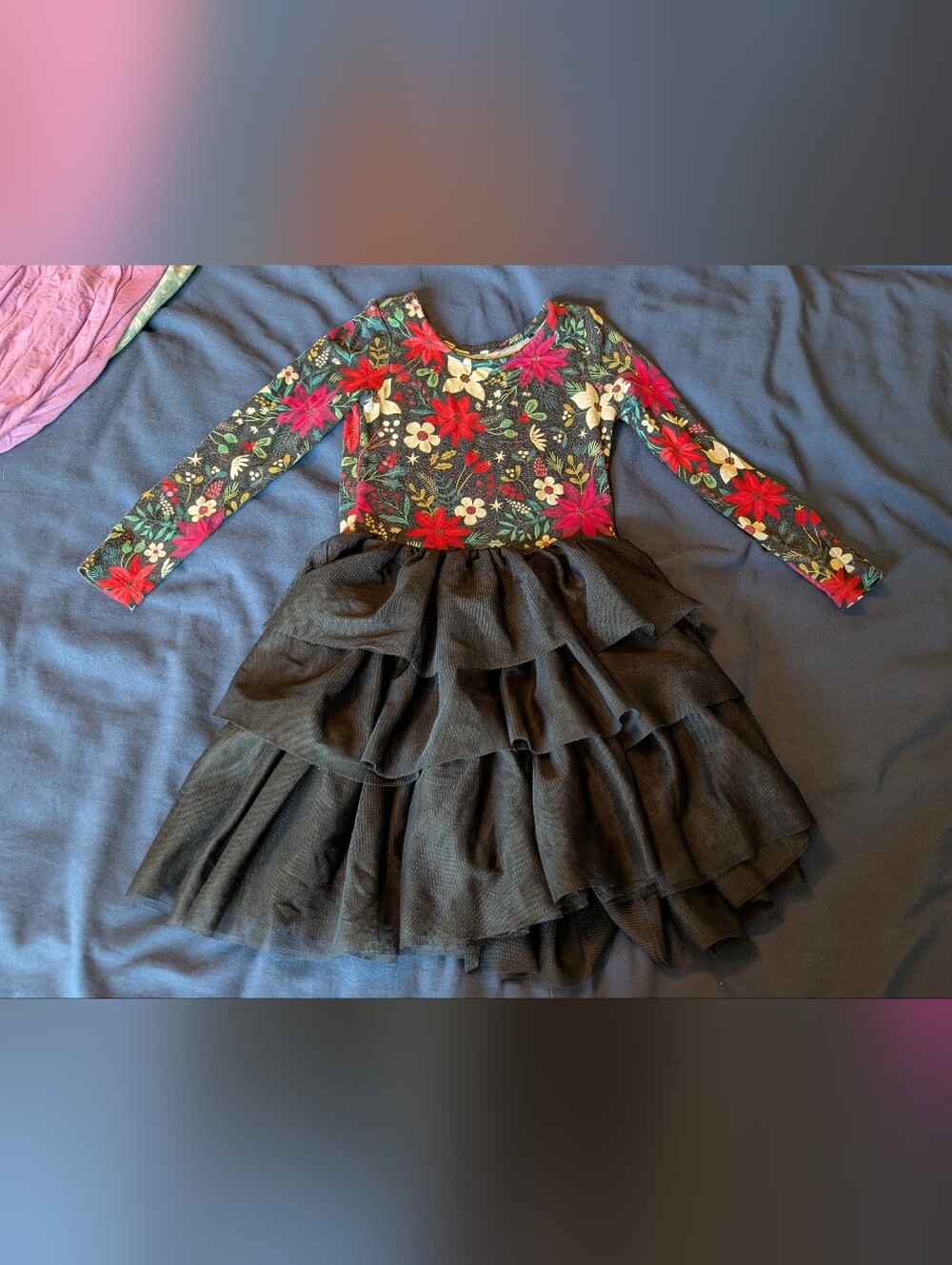 Little Sleepies Berry Merry Dress